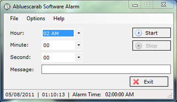 Abluescarab Designs Alarm screenshot