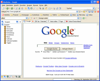 Abolimba Multibrowser screenshot 2