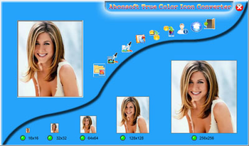 Abonsoft True Color Icon Converter screenshot