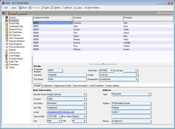 Absence Management Software screenshot