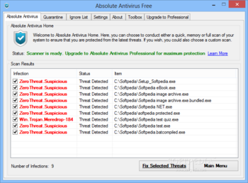 Absolute Antivirus screenshot 3