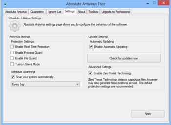 Absolute Antivirus screenshot 5