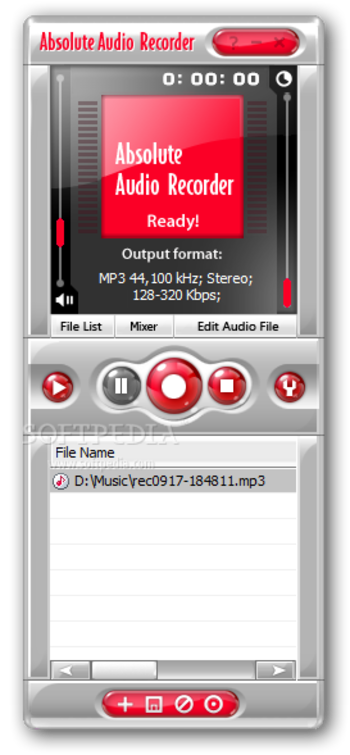 Absolute Audio Recorder screenshot