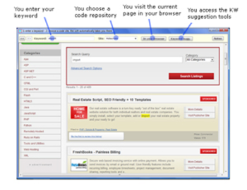 Absolute code finder screenshot
