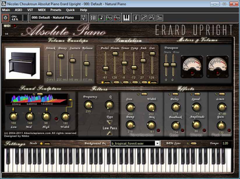 Absolute Erard Virtual Piano screenshot