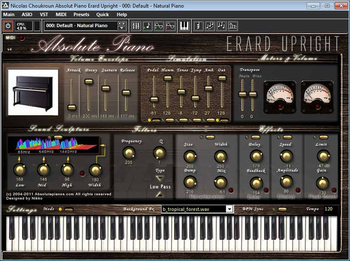 Absolute Erard Virtual Piano screenshot