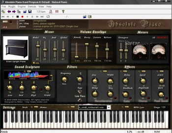 Absolute Erard Virtual Piano screenshot 2
