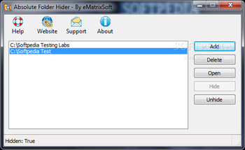 Absolute Folder Hider screenshot