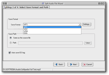 Absolute MP3 Splitter & Converter screenshot 3