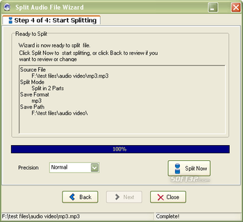 Absolute MP3 Splitter & Converter screenshot 3