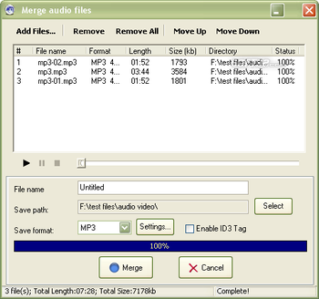 Absolute MP3 Splitter & Converter screenshot 4