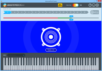 Absolute Pitch Trainer screenshot