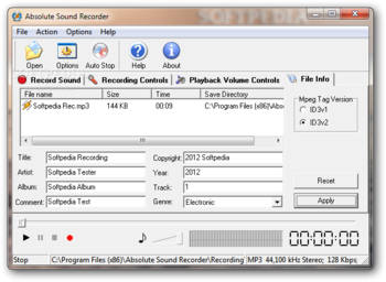Absolute Sound Recorder screenshot 3