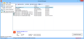 Absolute Uninstaller screenshot 3