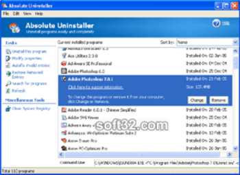 Absolute Uninstaller screenshot 3