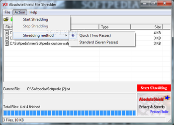 AbsoluteShield File Shredder screenshot 3