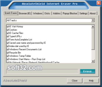 AbsoluteShield Internet Eraser Pro screenshot 2