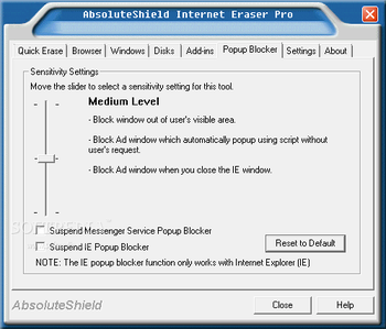 AbsoluteShield Internet Eraser Pro screenshot 5