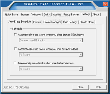 AbsoluteShield Internet Eraser Pro screenshot 6