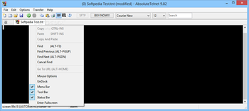 AbsoluteTelnet screenshot