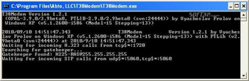 ABTO T38 Modem screenshot 2