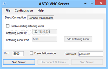 abtoVNC Server SDK screenshot