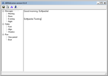 ABWelcome screenshot