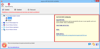 abylon APP-BLOCKER screenshot