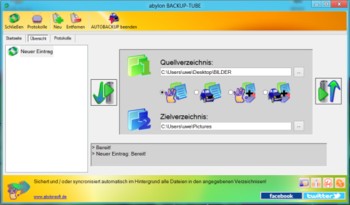 abylon BACKUP-TUBE screenshot
