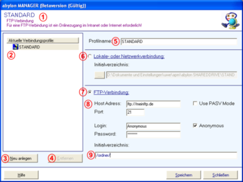 abylon SHAREDDRIVE screenshot