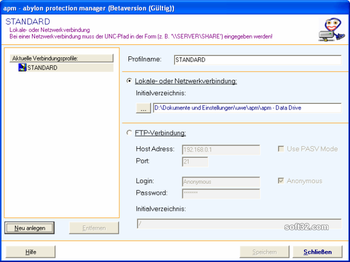 abylon SHAREDDRIVE screenshot 2