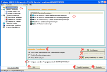 abylon SHREDDER screenshot 2