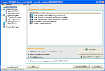 Abylon Shredder screenshot
