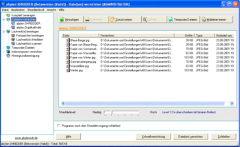Abylon Shredder screenshot 2