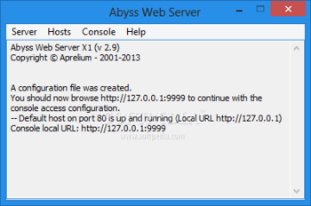Abyss Web Server X1 screenshot 6