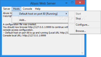 Abyss Web Server X1 screenshot 7