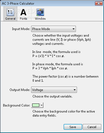 AC 3-Phase Calculator screenshot 2