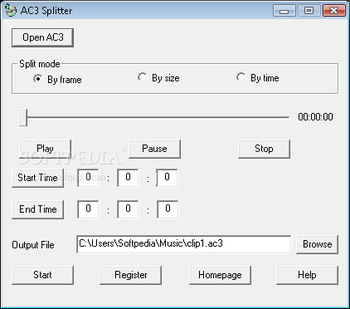 AC3 Splitter screenshot