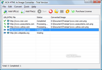 ACA HTML to Image Converter screenshot 3