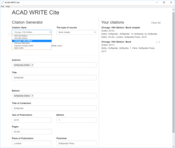 ACAD WRITE Cite screenshot 2