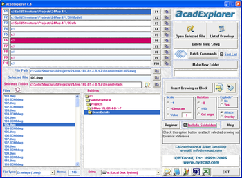 AcadExplorer screenshot 2
