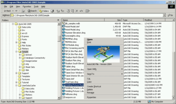 AcadPVI Shell Extension screenshot