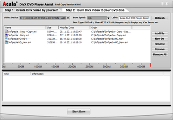 Acala DivX DVD Player Assist screenshot 5
