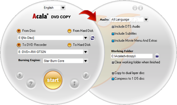 Acala DVD Copy screenshot