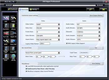 Acala DVD Ripper Professional screenshot 2