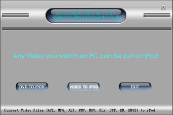 Acc-Soft iPod Converter Suite screenshot