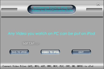 Acc-Soft iPod Converter Suite screenshot 3