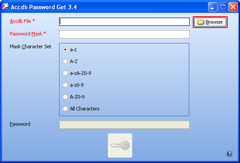 Accdb Password Get screenshot 2