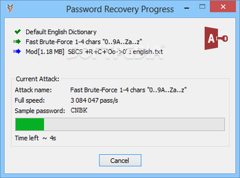 ACCDB Password screenshot 6