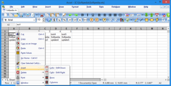 Accel Spreadsheet screenshot 2